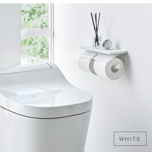 ウォールトイレットペーパーホルダー タワー ダブル 石こうボード壁対応.|s7